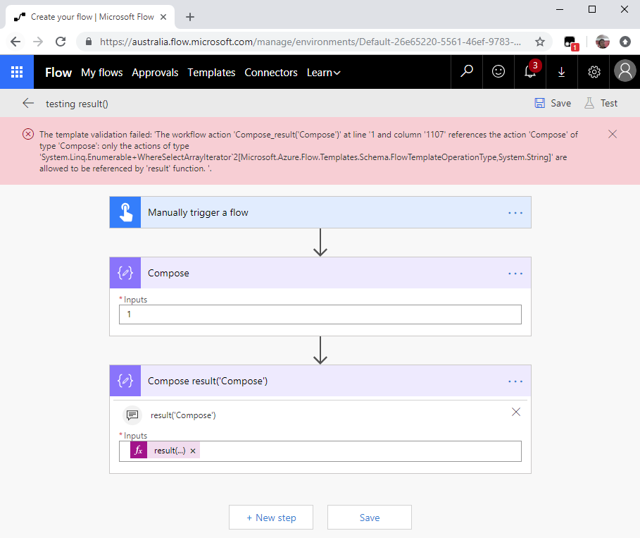  TALK about a ERROR message wow 