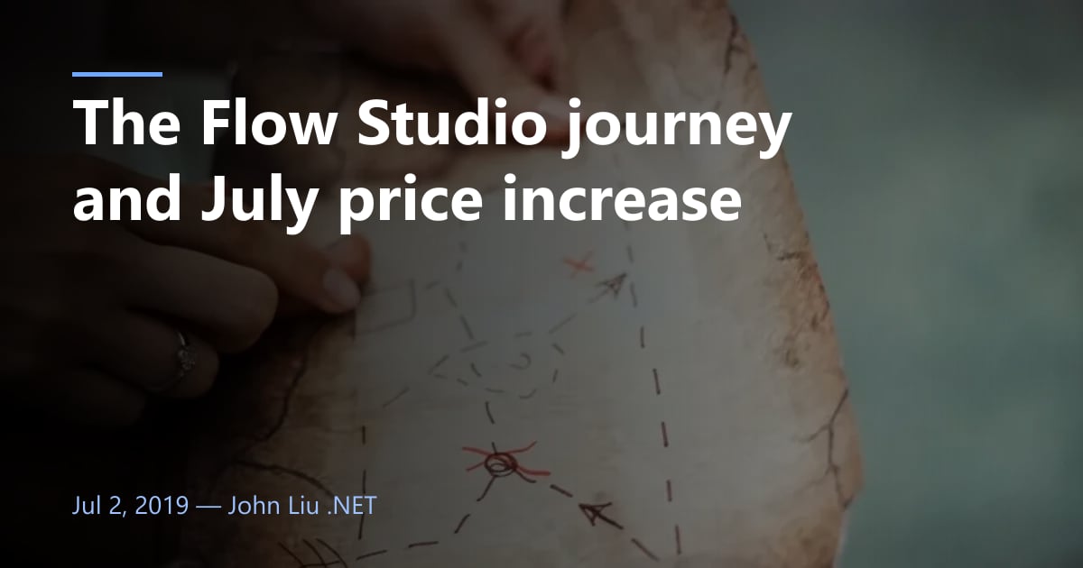 The Flow Studio journey and July price increase