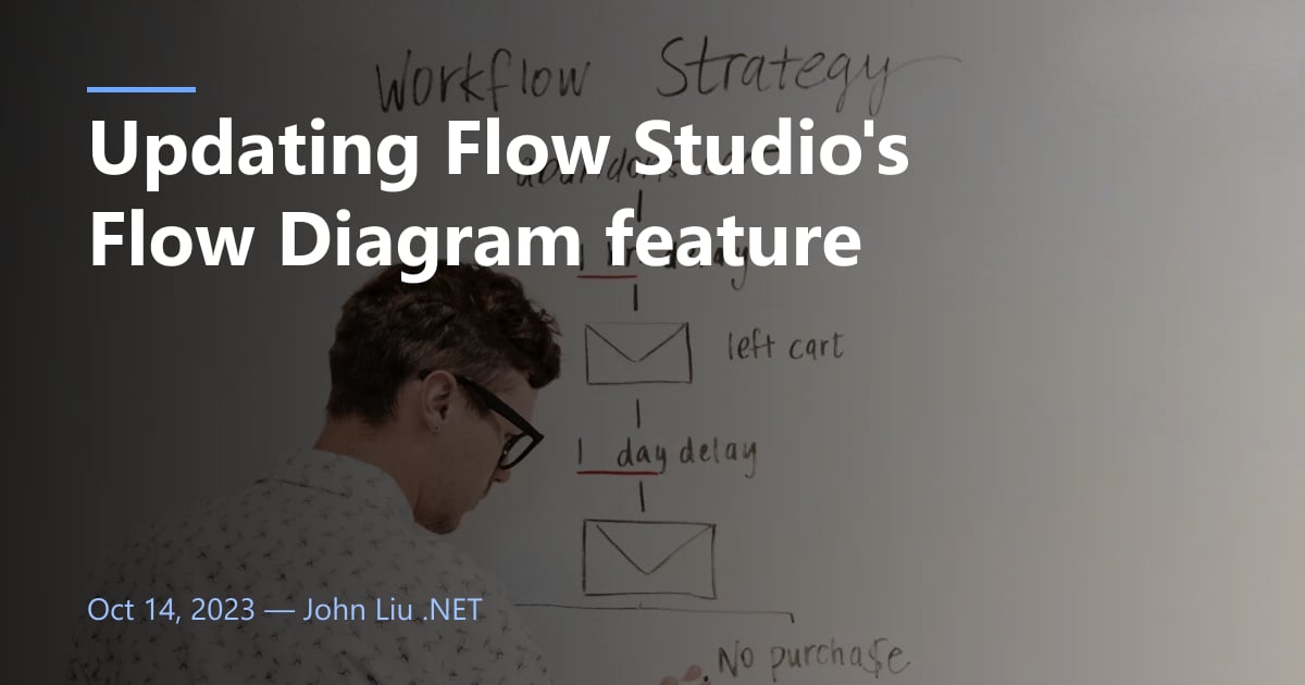 Updating Flow Studio's Flow Diagram feature